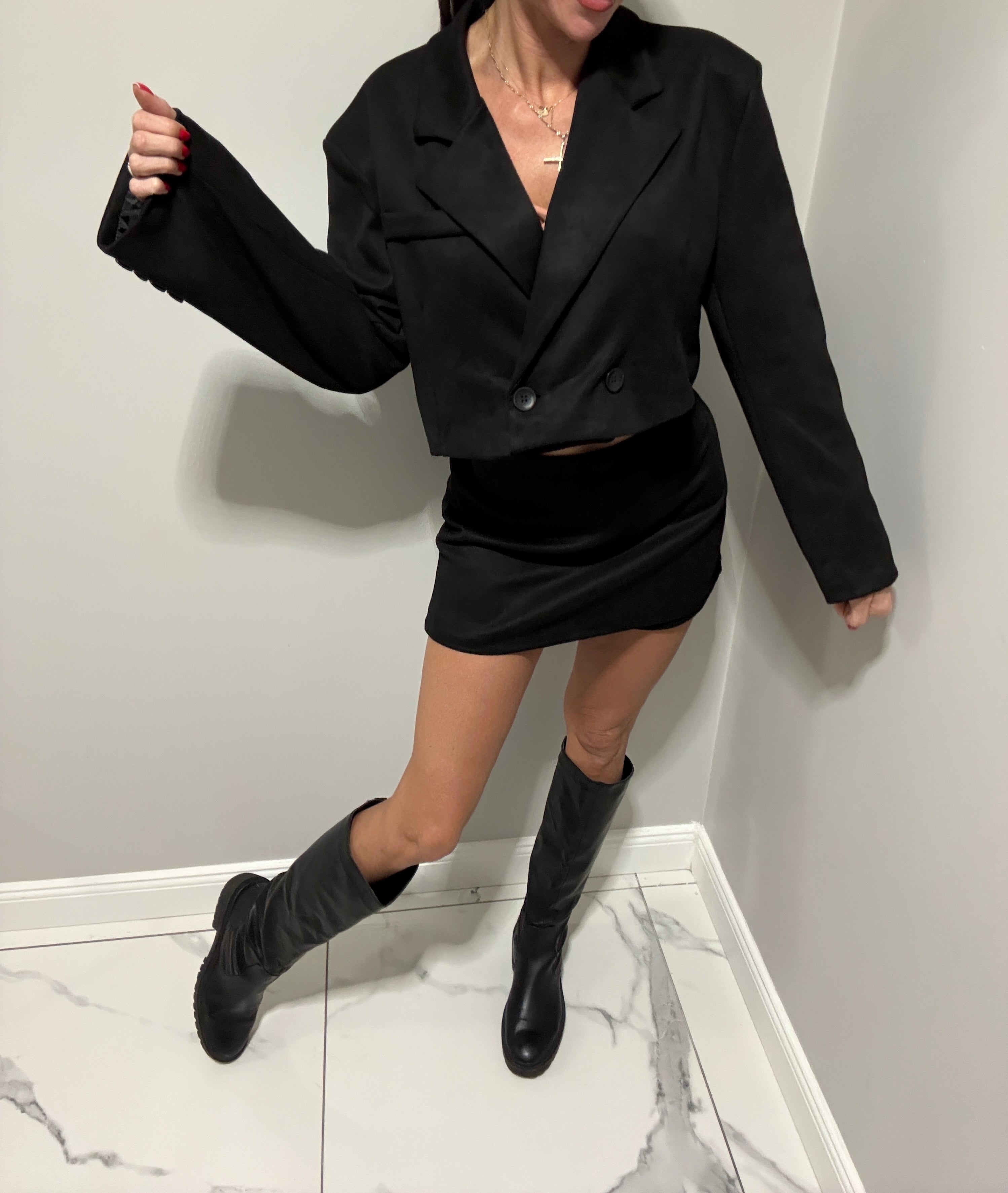 Komplet Marynarka i szorty