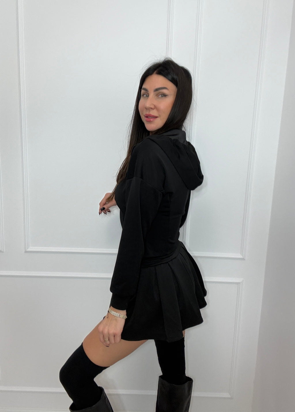 Komplet bluza plus szorty