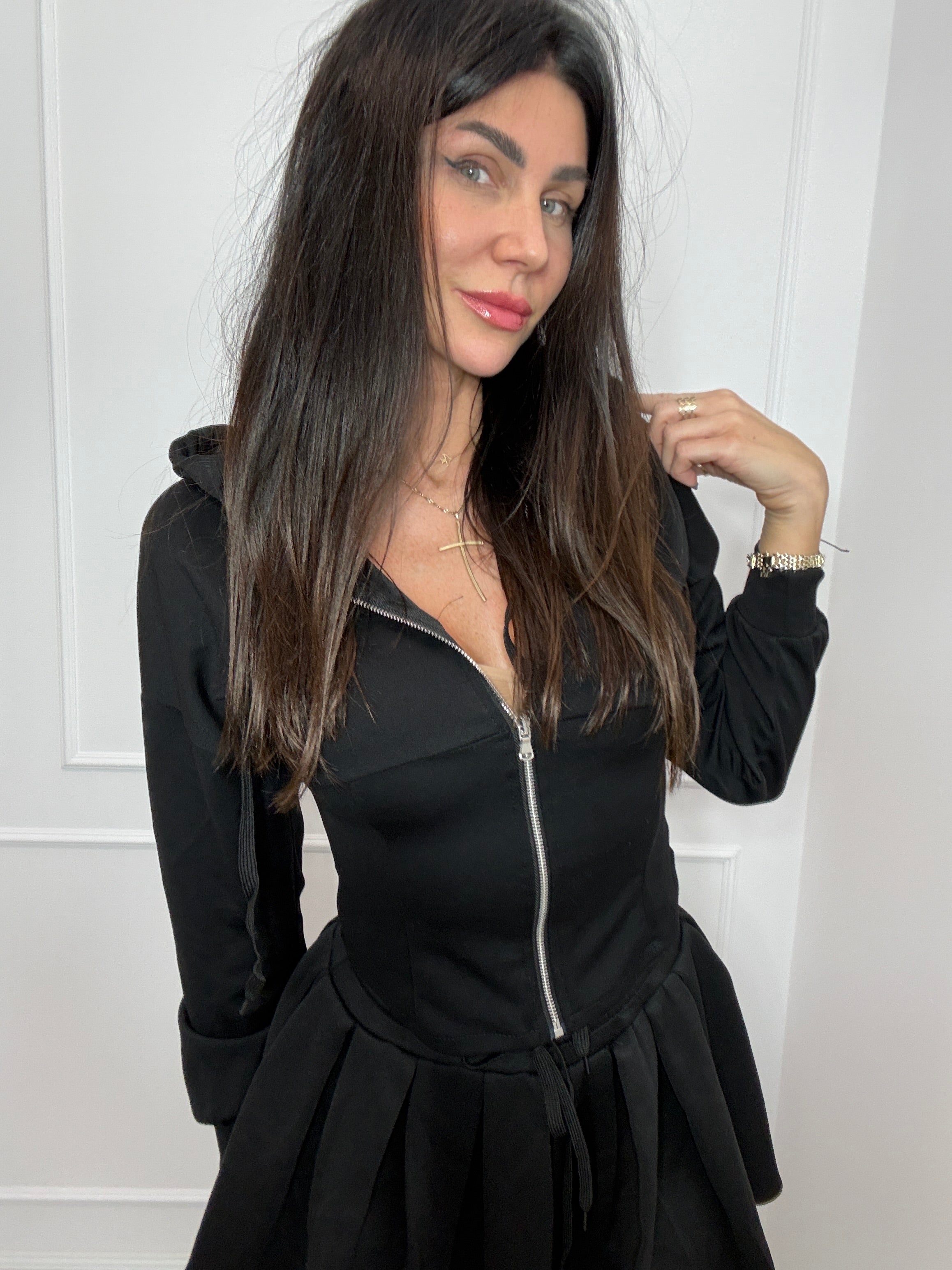 Komplet bluza plus szorty