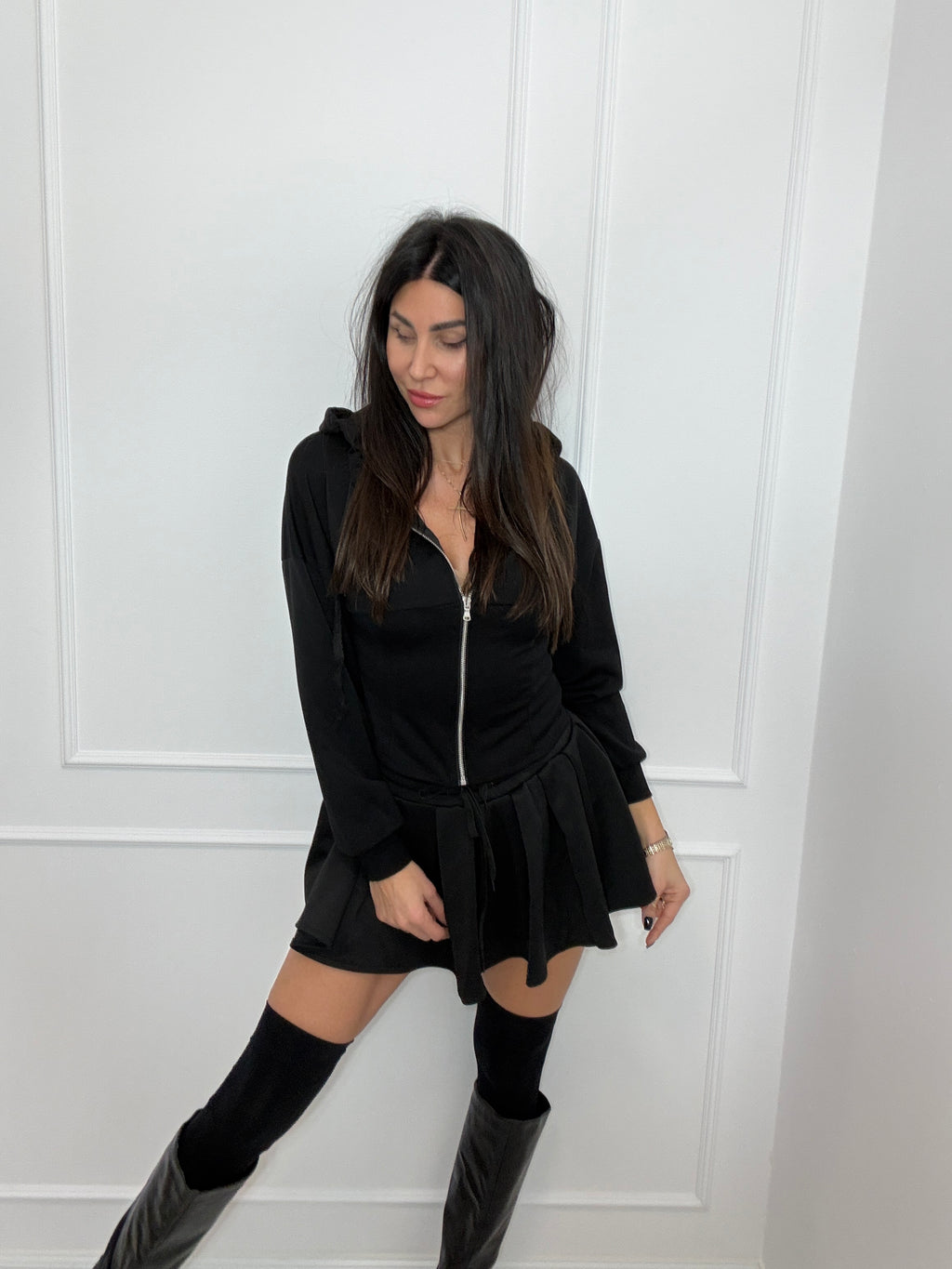 Komplet bluza plus szorty