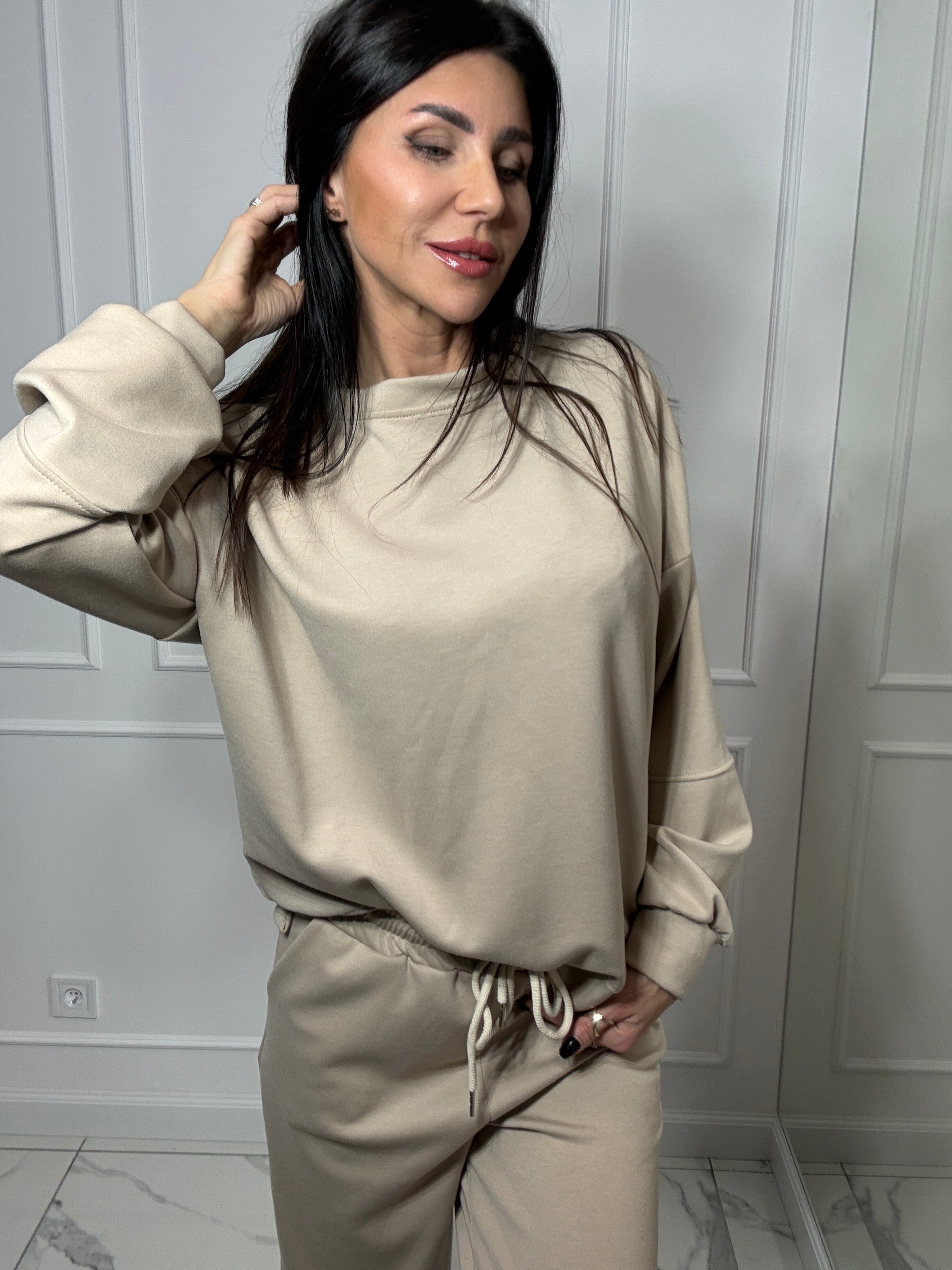 Dresowy komplet masełkowy - Viscoza 60%