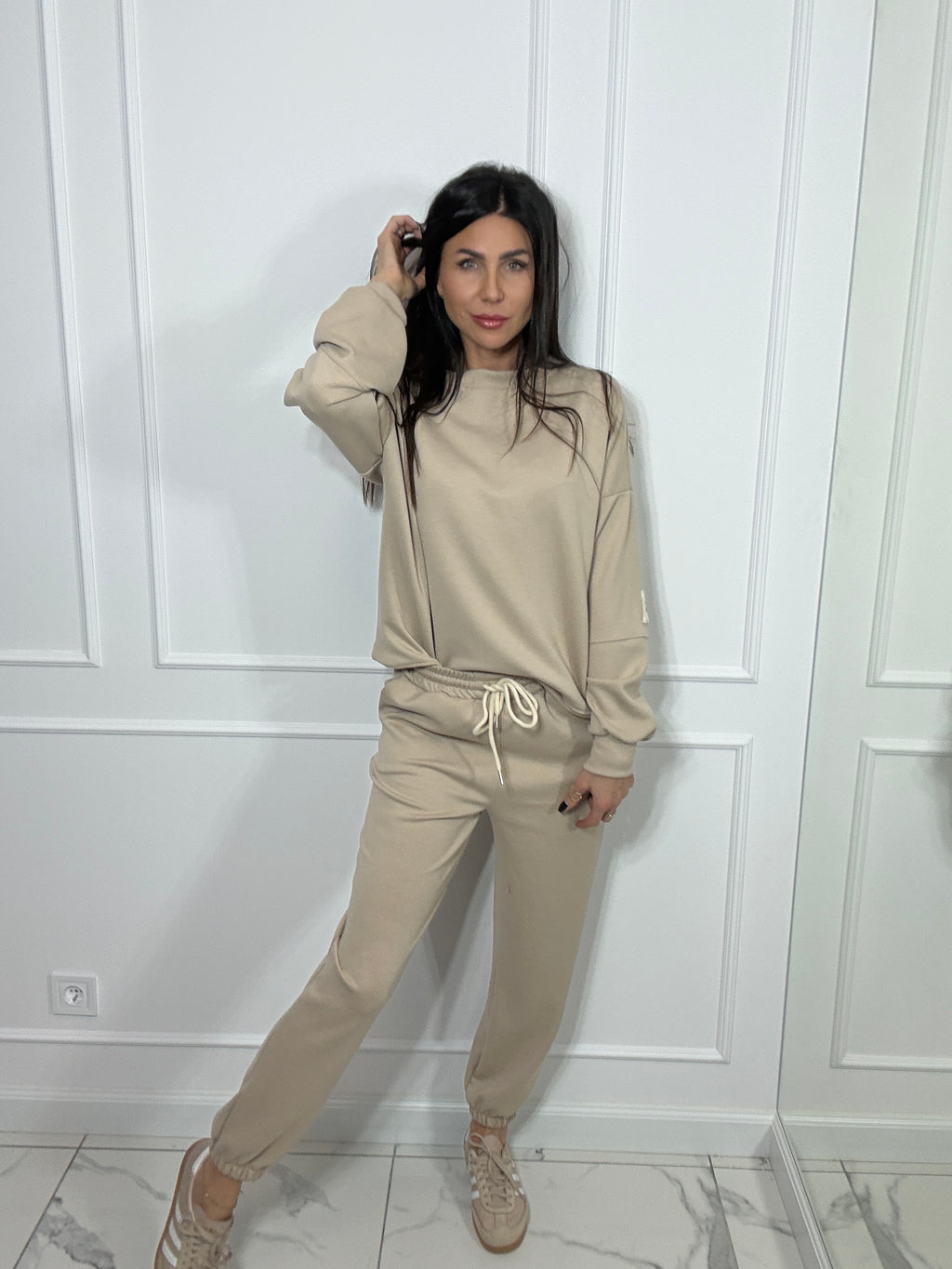 Dresowy komplet masełkowy - Viscoza 60%